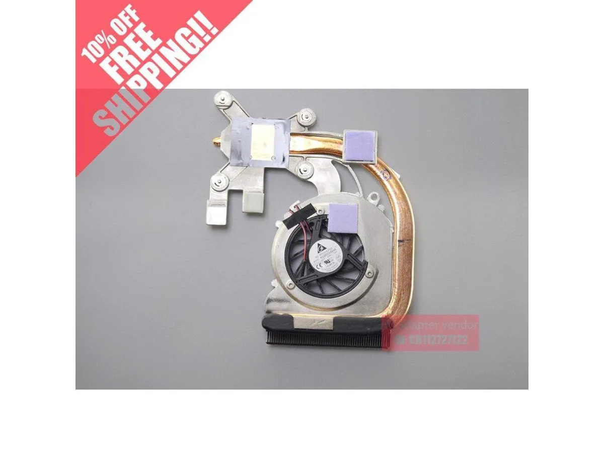 New CPU air cooler with fan and brass heat pipe for HP laptops