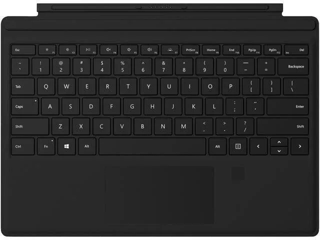 Microsoft Microsoft 1755 Surface Pro Type Cover with Fingerprint ID Black — 商品照片