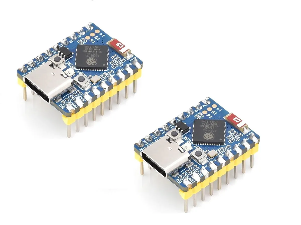 LORDWORLD LORDWORLD ESP32-S3 Mini Development Board 2 PCS with Pre-Soldered Header — 제품 사진