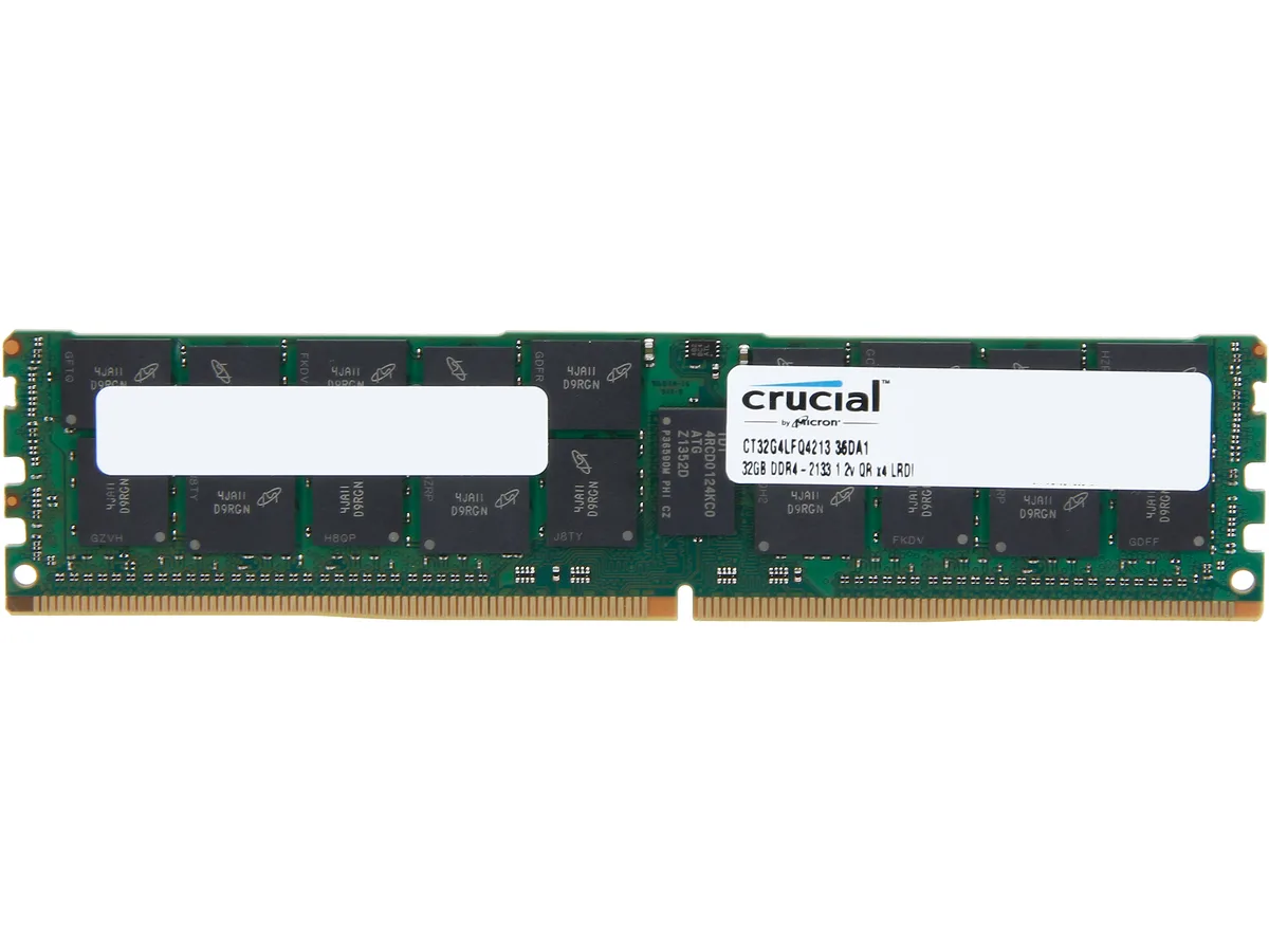 Crucial Crucial CT32G4LFQ4213 32GB DDR4 2133 ECC Load Reduced server RAM — 제품 사진