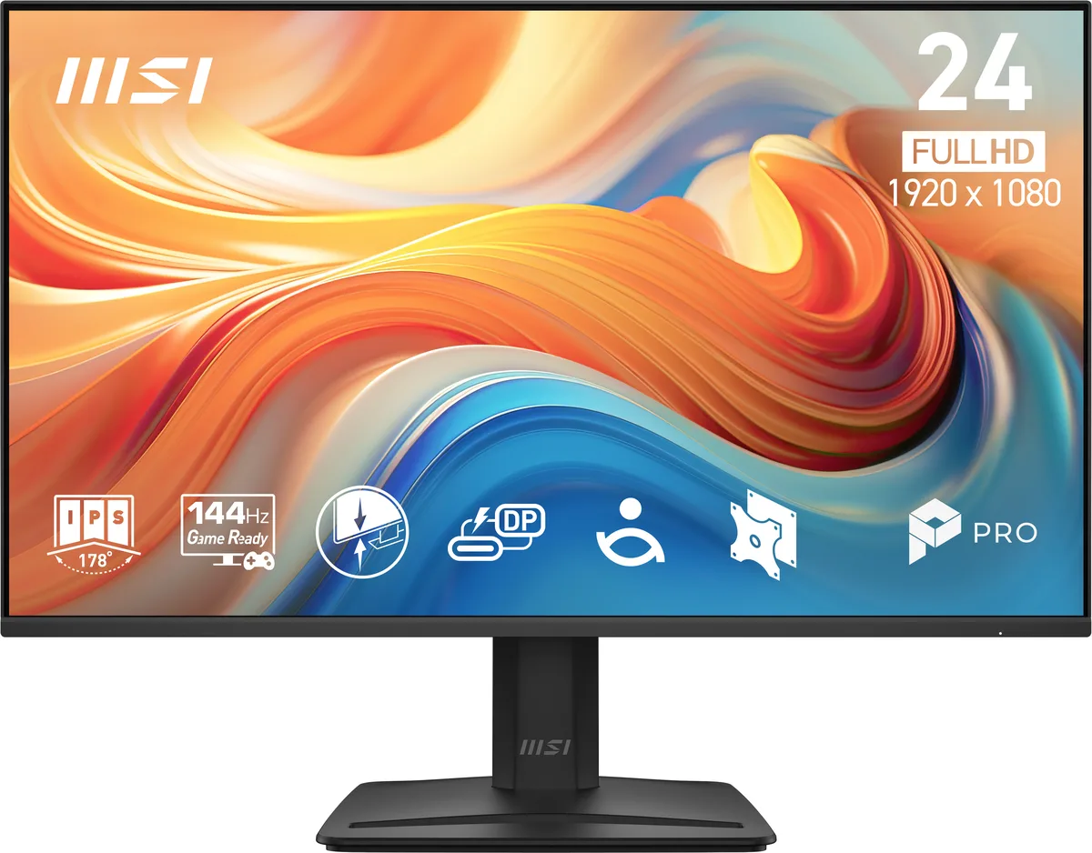 MSI MSI PRO MP242 E14C 23.8" FHD 144Hz IPS monitor — product photo