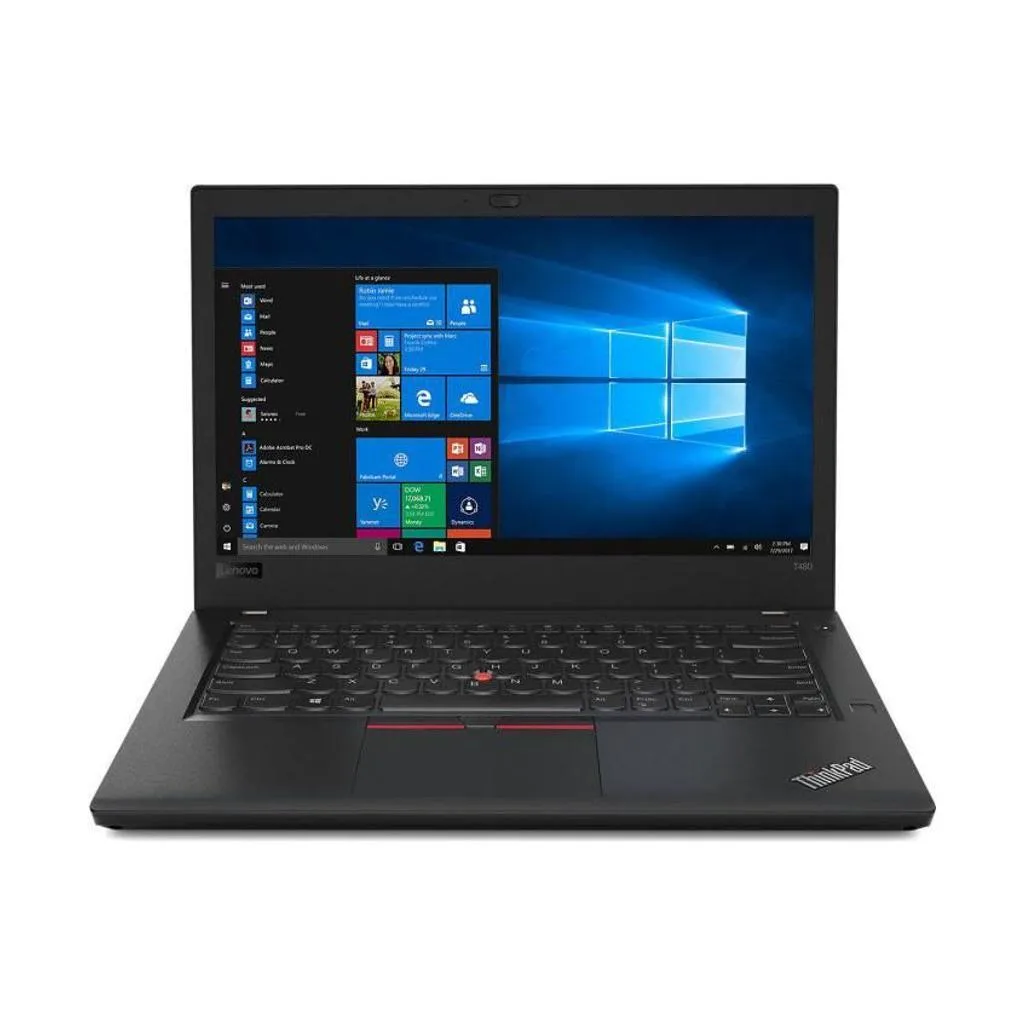 Lenovo Lenovo Thinkpad T480S 14" i5 1.70 GHz 8 GB 256 GB Windows 10 Pro Touch laptop — product photo