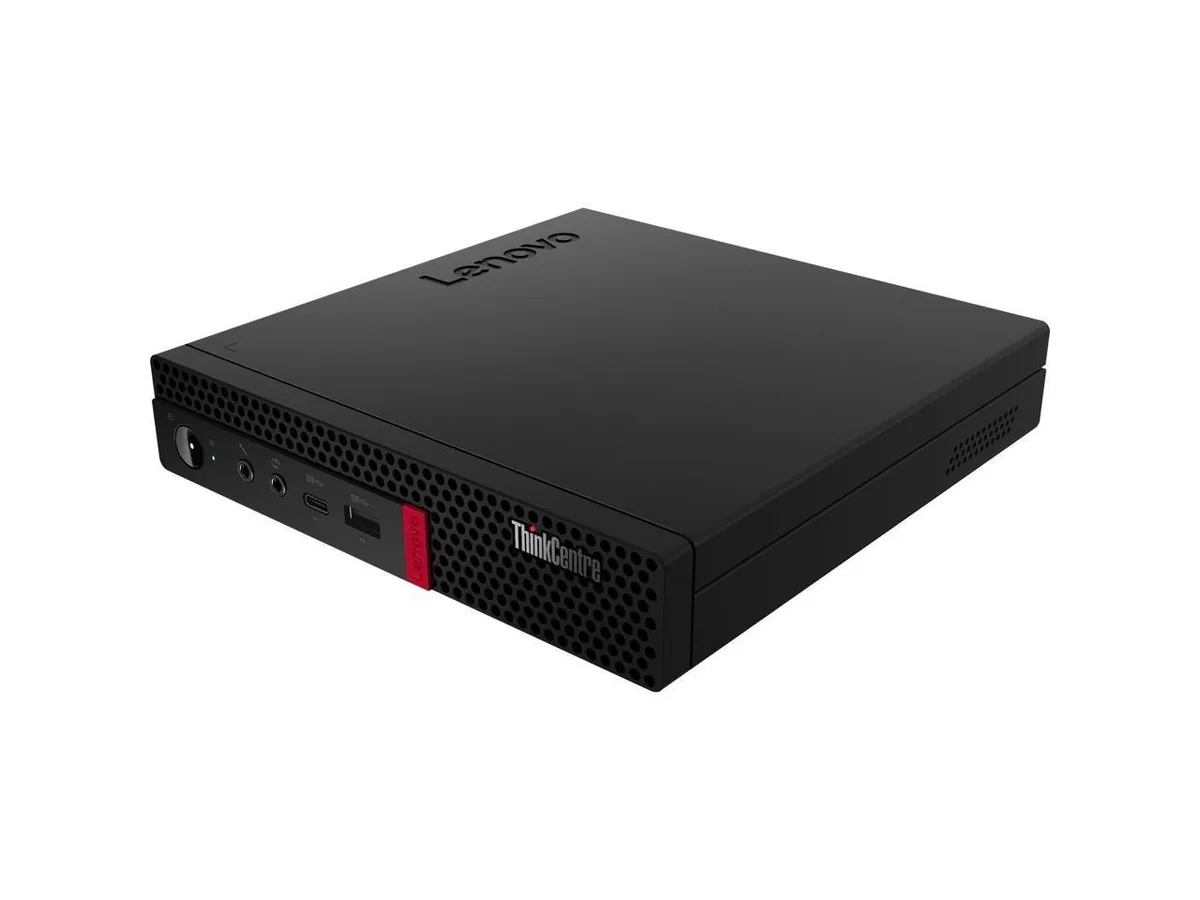 Lenovo ThinkCentre M630E small form factor desktop, matte black finish