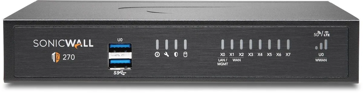 SonicWall SonicWall TZ270 Total Secure (1Y APSS) 02-SSC-6843 firewall appliance — صورة المنتج