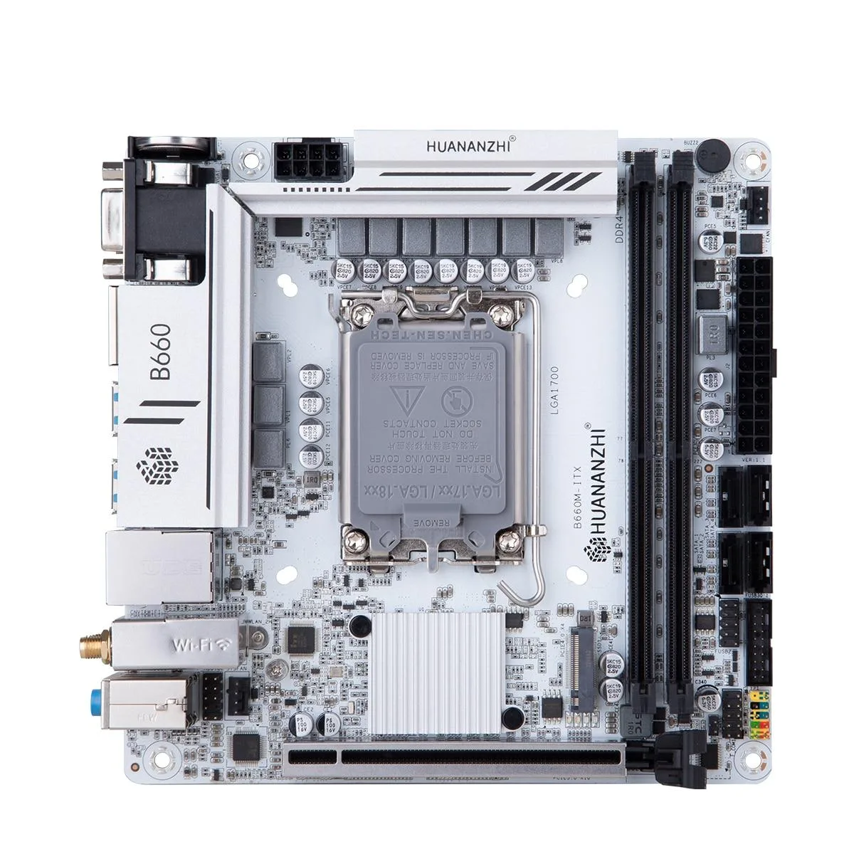 WMtec WMtec B660M server motherboard LGA 1700 dual DDR4 64G PCI-E 4.0 12th CPU — снимка на продукта