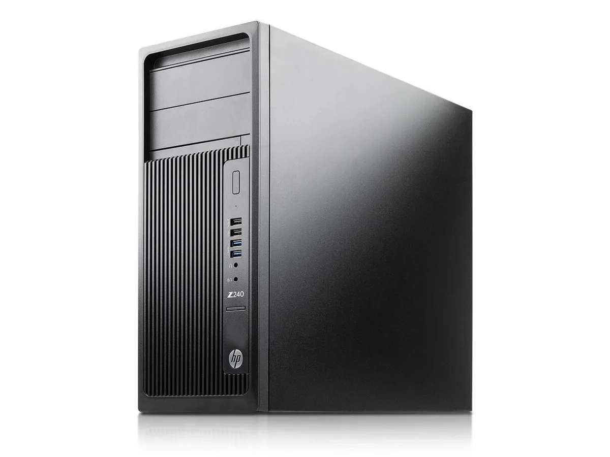 HP HP Z240 MT Workstation i5-7500 3.4GHz 8GB DDR4 No OS — produkto nuotrauka