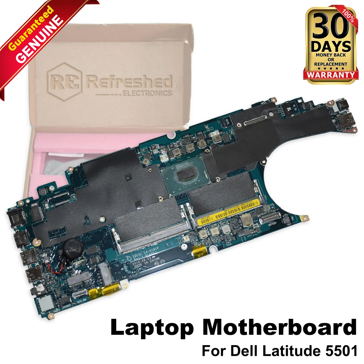 DELL DELL Latitude 5501 i5-9300H 2.4GHz Motherboard 5T36M laptop replacement part — product photo