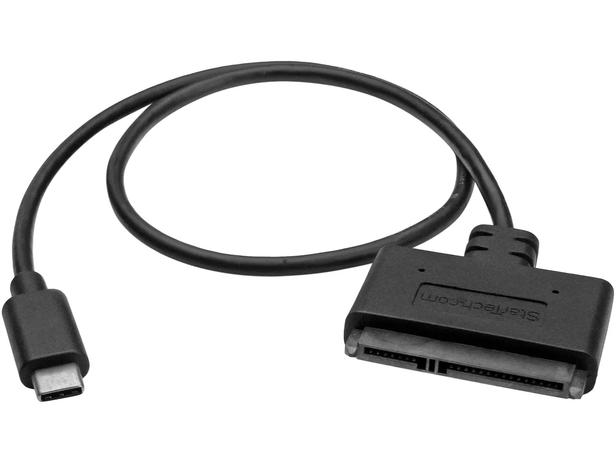 STARTECH STARTECH USB31CSAT3CB USB 3.1 Gen 2 to SATA 2.5" converter — 商品照片