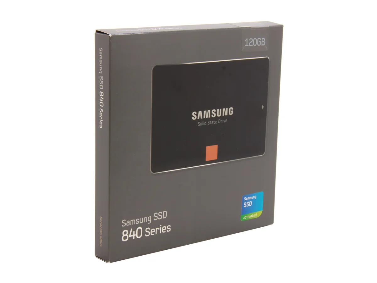 SAMSUNG SAMSUNG 840 Series 120GB 2.5" SATA internal SSD MZ-7TD120BW — product photo