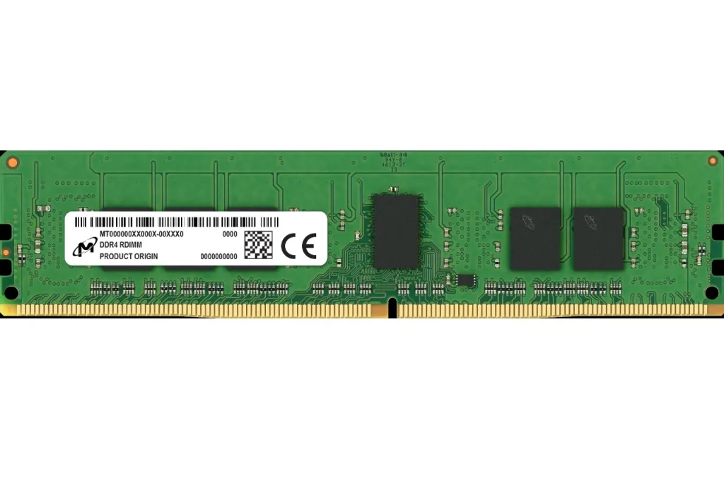 Crucial Crucial MTA9ASF1G72PZ-3G2R 8GB DDR4 3200 RDIMM server RAM — 商品写真