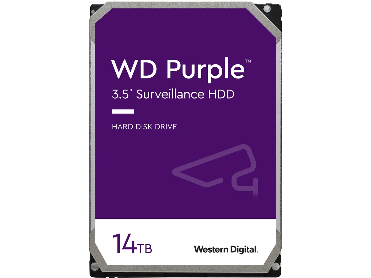 Western Digital Western Digital WD140PURZ 14TB 3.5" SATA 7200rpm 512MB internal hard drive — photo du produit