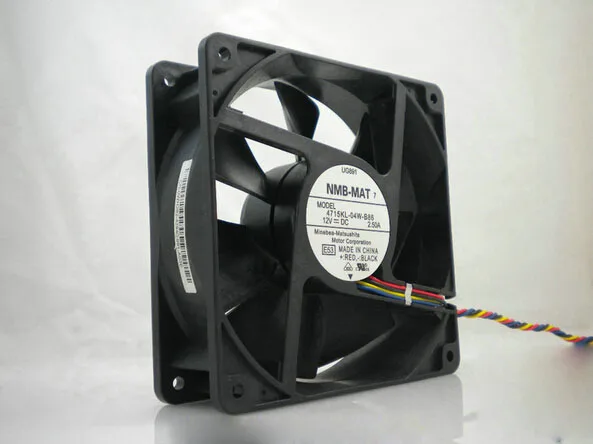 OEM Industries OEM Industries 4715KL-04W-B86 120mm 4-pin CPU cooler — photo du produit
