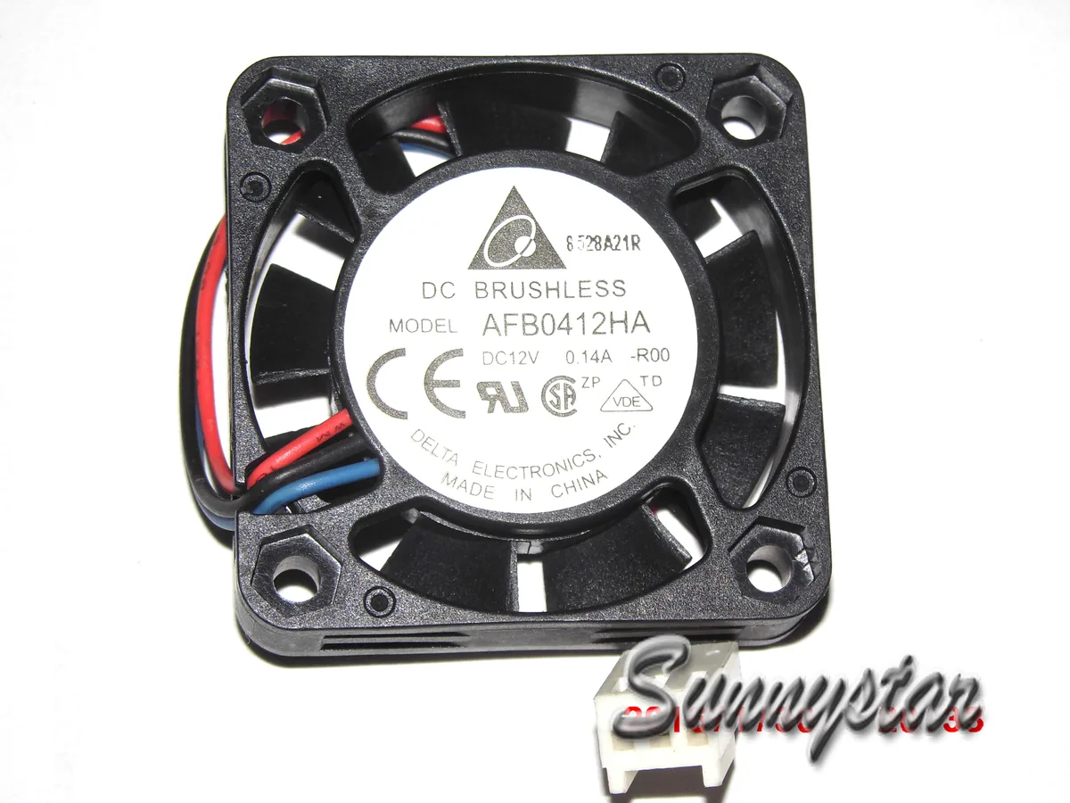Zyvpee Zyvpee AFB0412HA -ROO 40x10mm 12V 0.14A 3-pin case fan — product photo