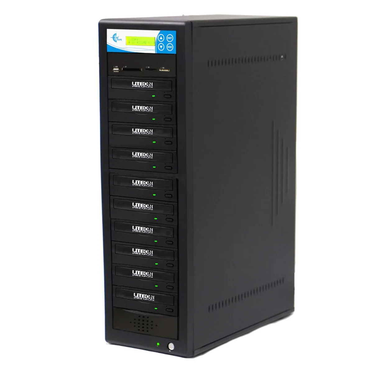 EZ Dupe, Inc. EZ Dupe 1 to 9 Media Mirror Duplicator M909-SSP — صورة المنتج