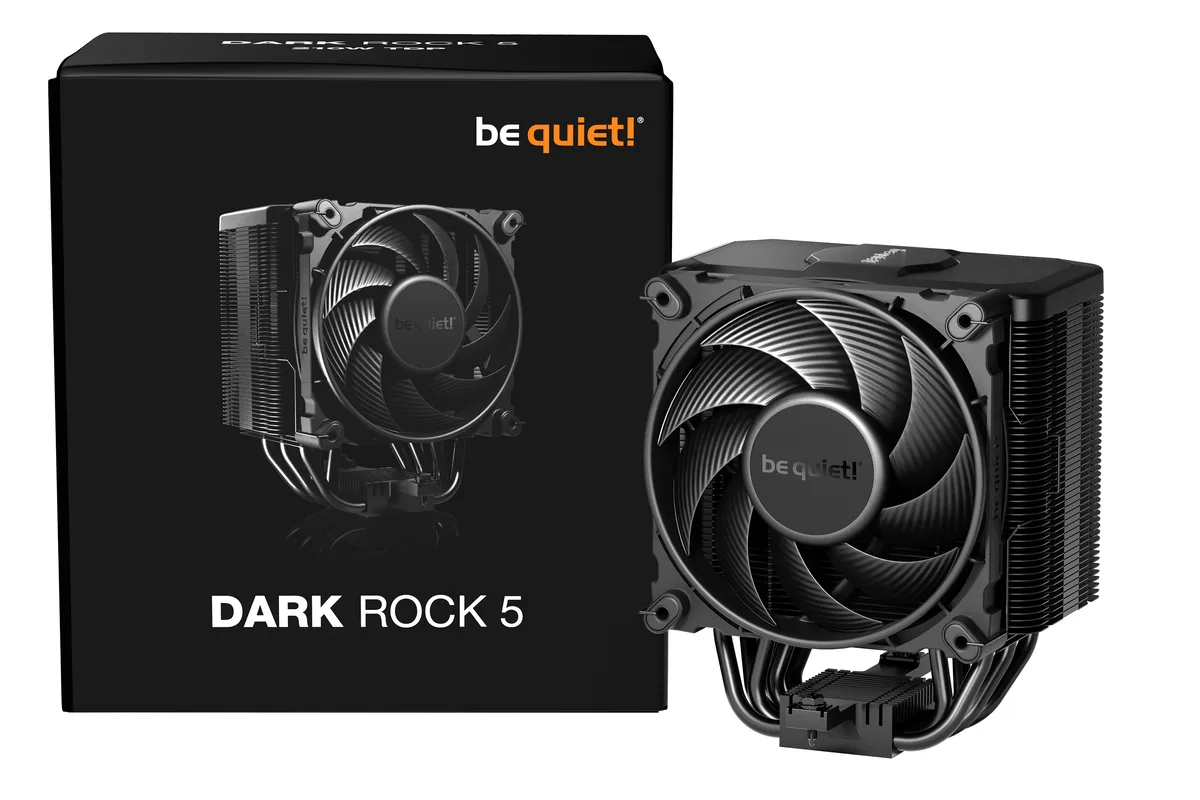 be quiet! be quiet! DARK ROCK 5 BK035 CPU cooler — photo du produit