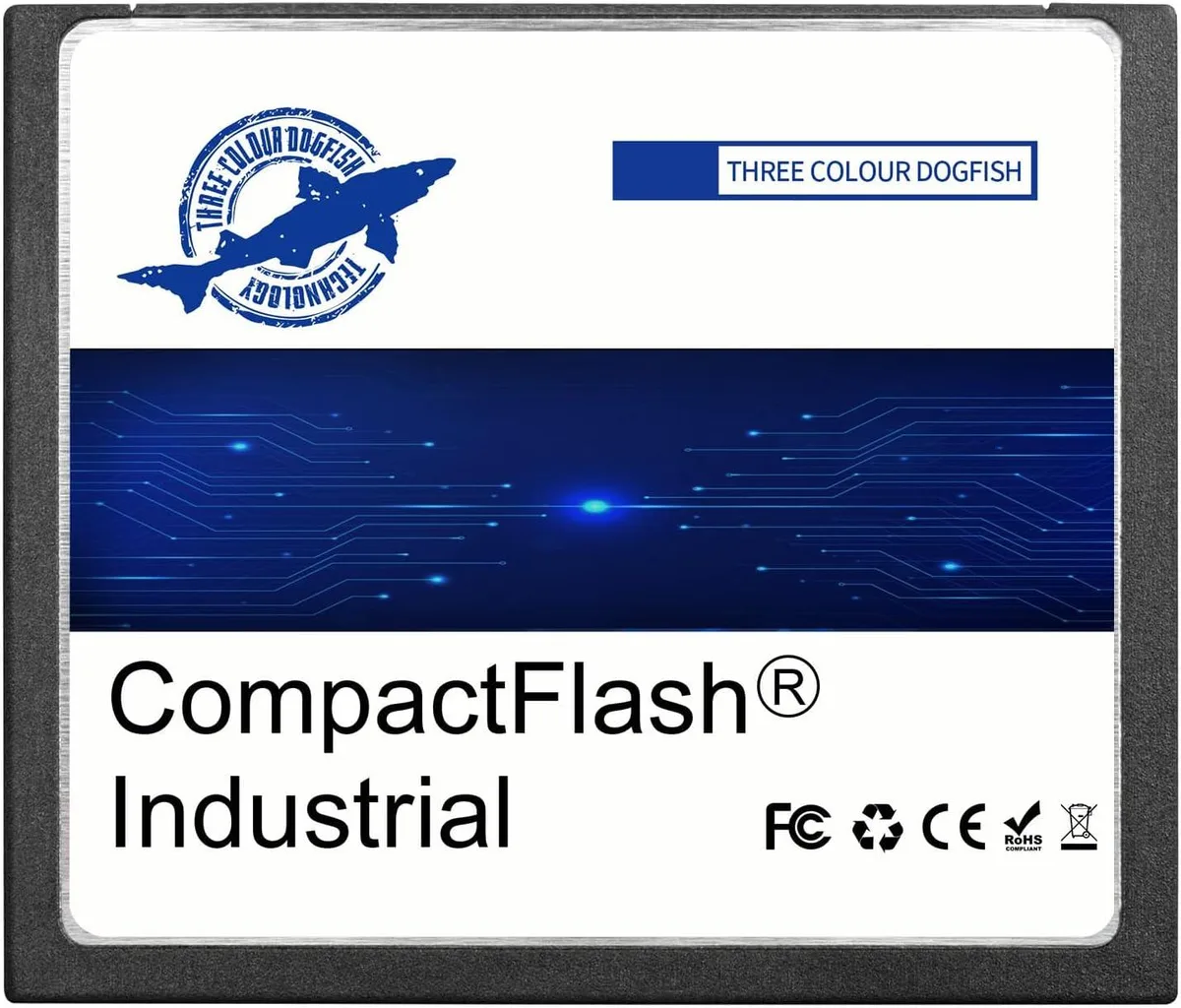 THREE COLOUR DOGFISH THREE COLOUR DOGFISH CompactFlash 256MB Type I FAT16 memory card — φωτογραφία προϊόντος