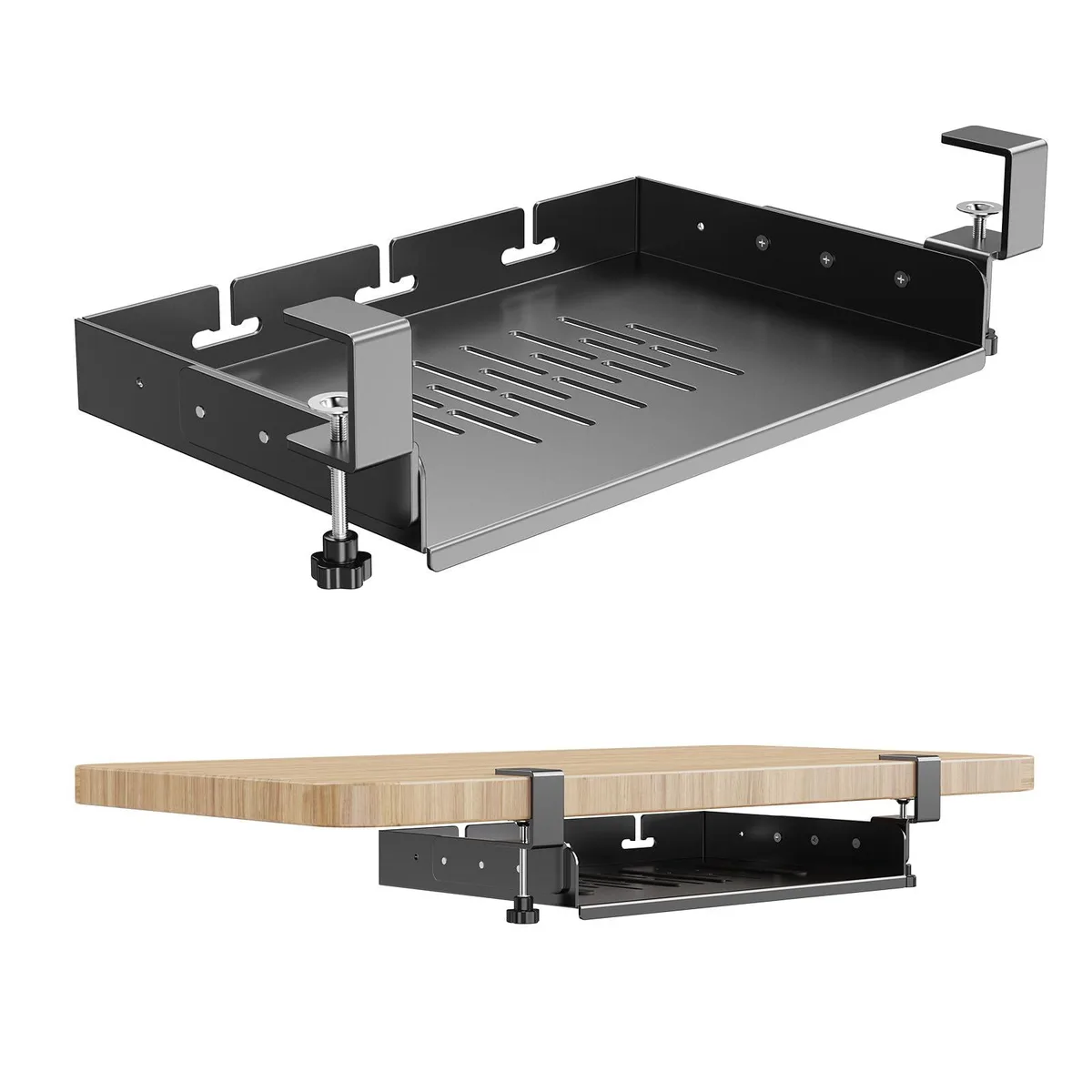  BYMECOST A-ZXSNJ-TP Under Desk Storage Shelf 17x10.1 in — fotografia produktu
