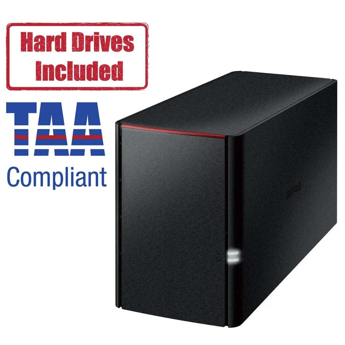Buffalo Technology Buffalo Technology LS220D1202 2-Bay NAS 12TB (2x6TB) — fotografija izdelka