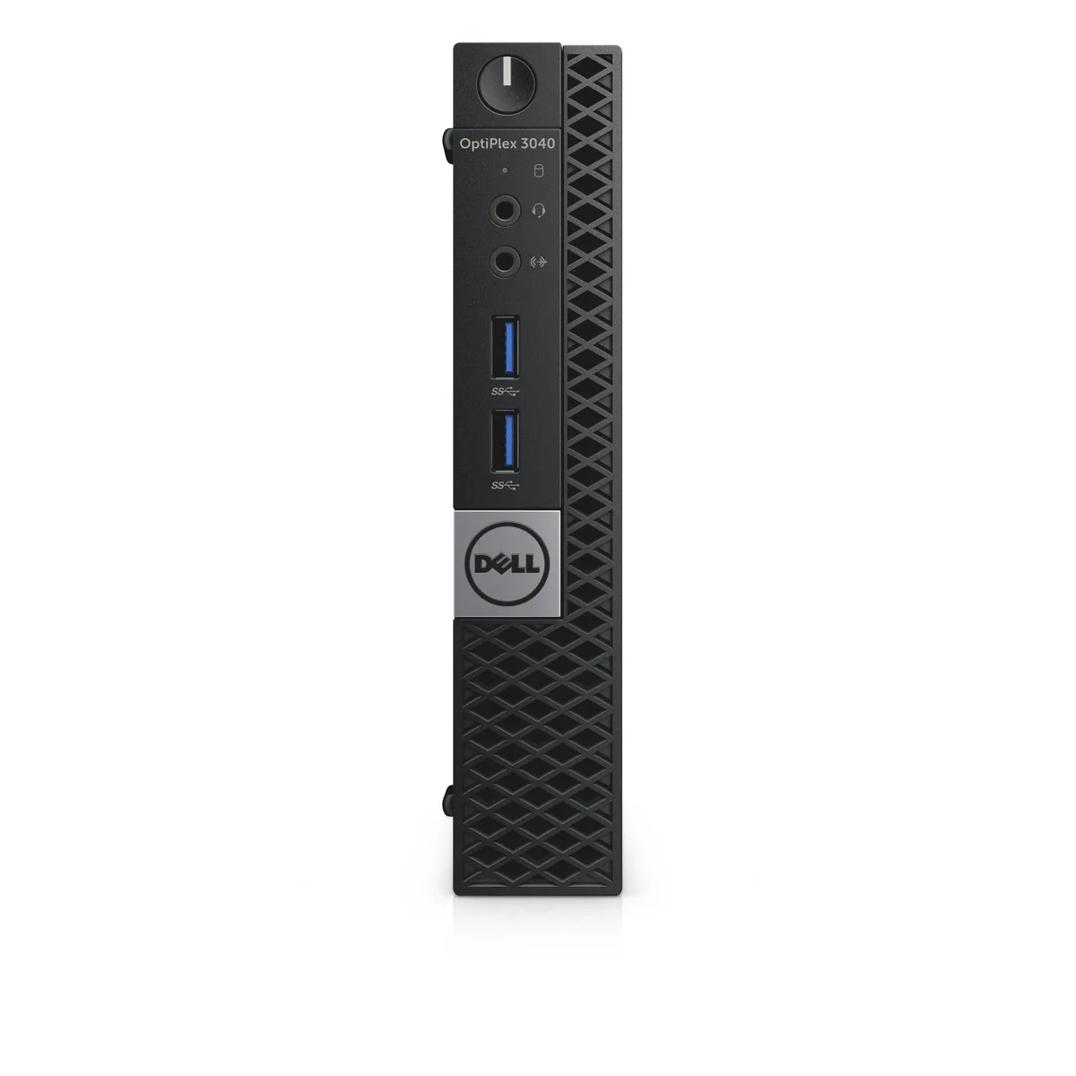 Black Dell OptiPlex 3040 micro tower desktop, refurbished