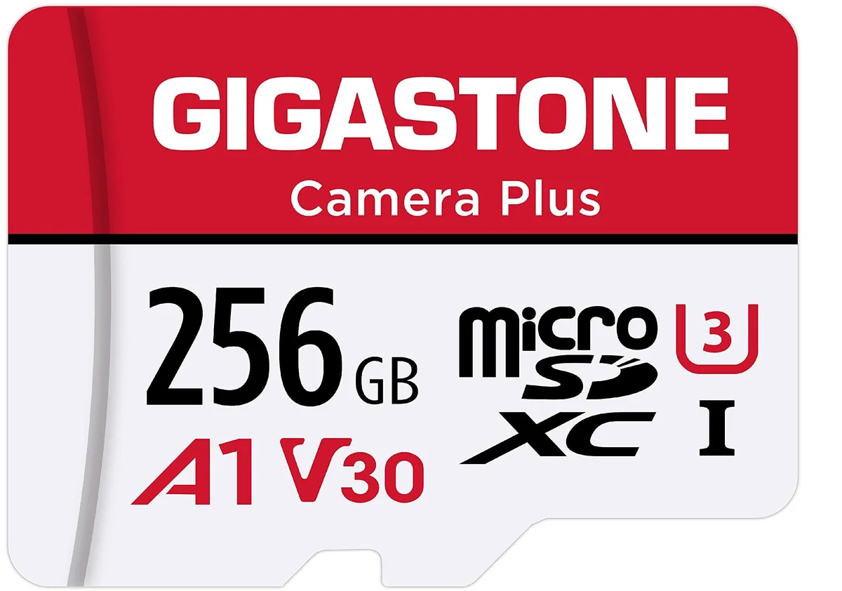 Gigastone Corporation Gigastone Corporation 256-3-1 256GB MicroSDXC UHS-I A1 U3 V30 100MB/s memory card — Produktfoto