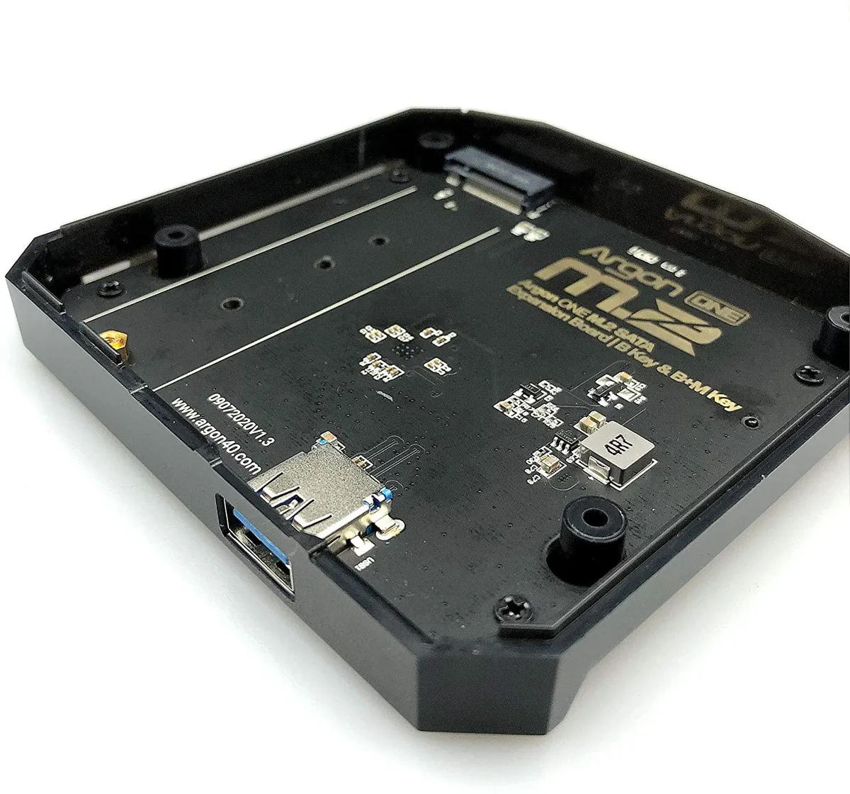 NuoTo NuoTo Argon ONE M.2 SATA Expansion Board for Raspberry Pi 4 — product photo