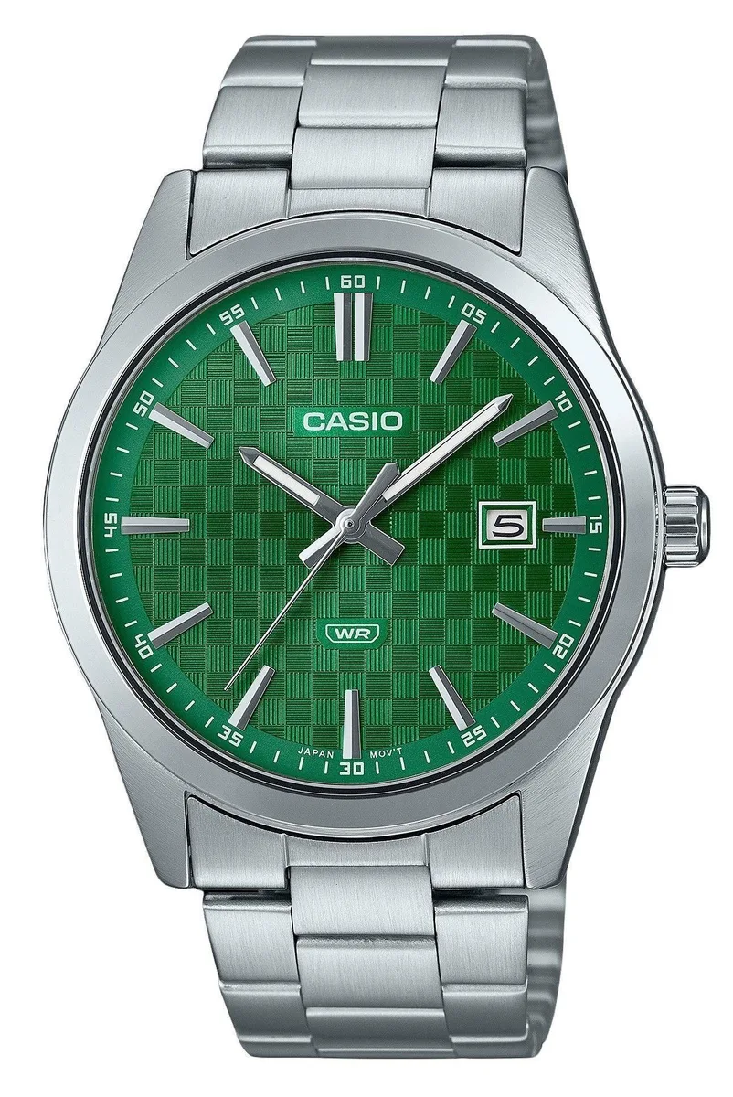 CASIO CASIO MTP-VD03D-3A1 Green Dial Quartz Watch 41.00 mm — product photo