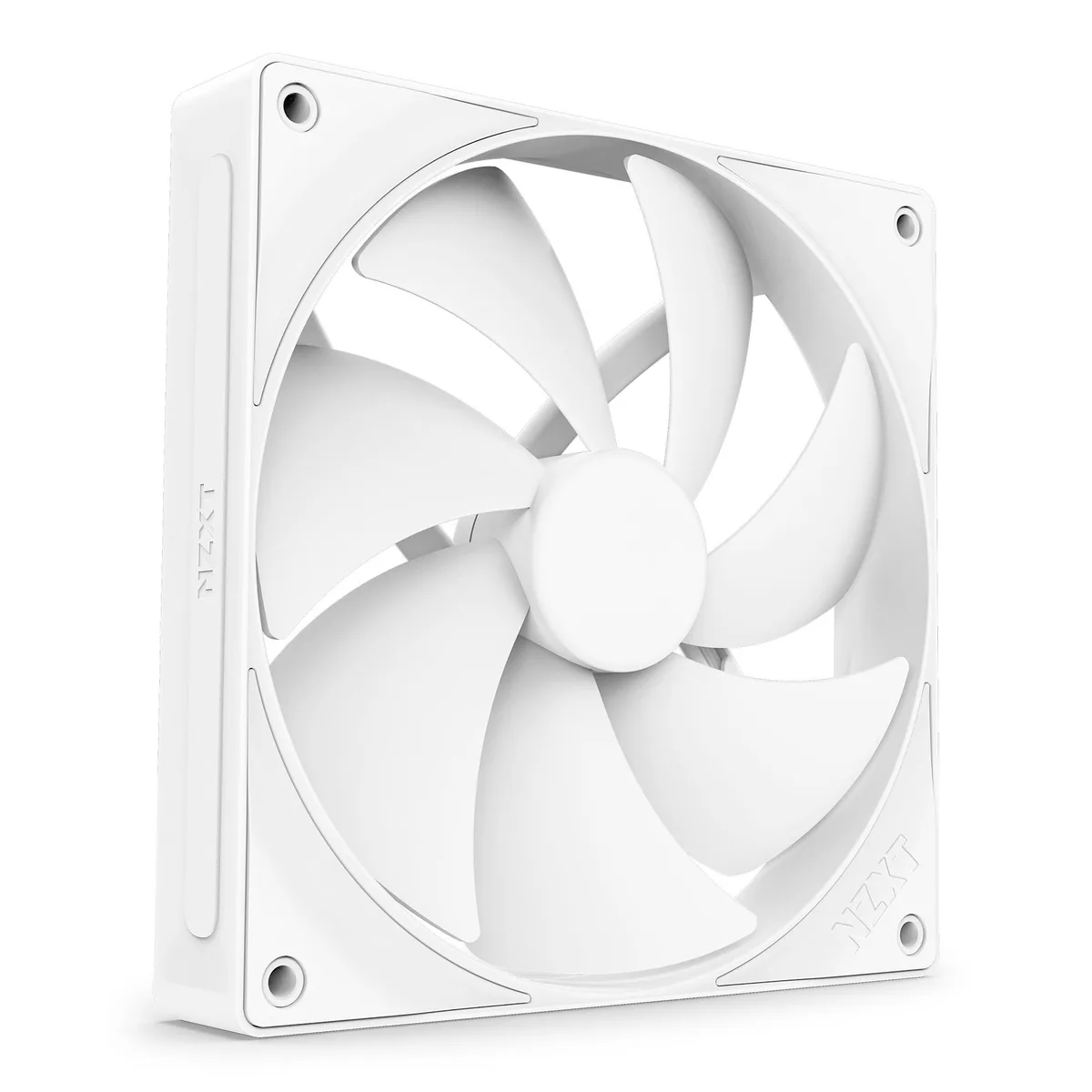 NZXT NZXT F140P 140mm White Static Pressure PWM Case Fan — 제품 사진