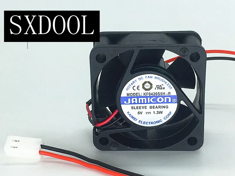SXDOOL SXDOOL 40mm Case Fan 5000-5499 RPM 2 Pin Black — product photo