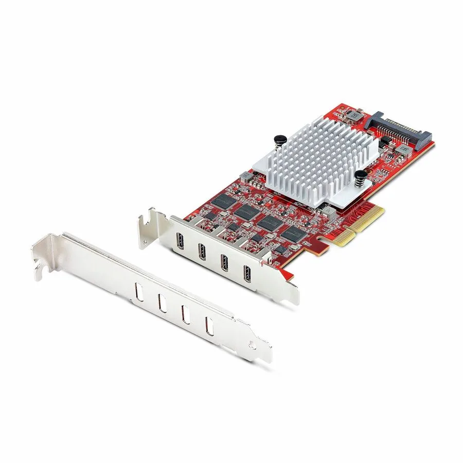 STARTECH STARTECH P10Q4C-USB-CARD-LP 4-port USB Type-C 10Gbps expansion card — снимка на продукта