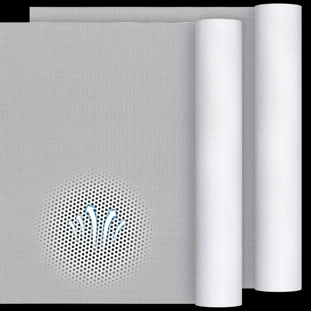  YX-Woanger-4305 2 Pack PC Dust Filter Roll 1000x300mm fan accessory — 商品写真