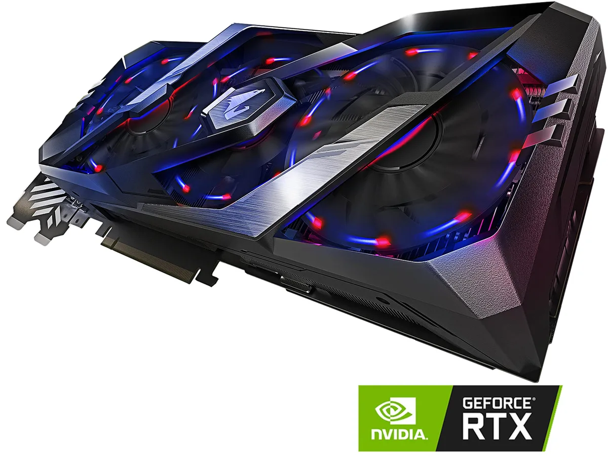 GIGABYTE GIGABYTE GeForce RTX 2070 AORUS X 8GB graphics card — photo du produit