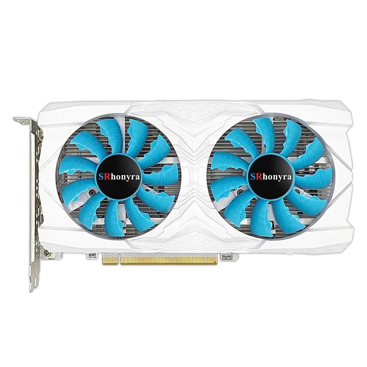 SRhonyra SRhonyra GTX 1660 Ti 6GB White Dual Fan Graphics Card — product photo