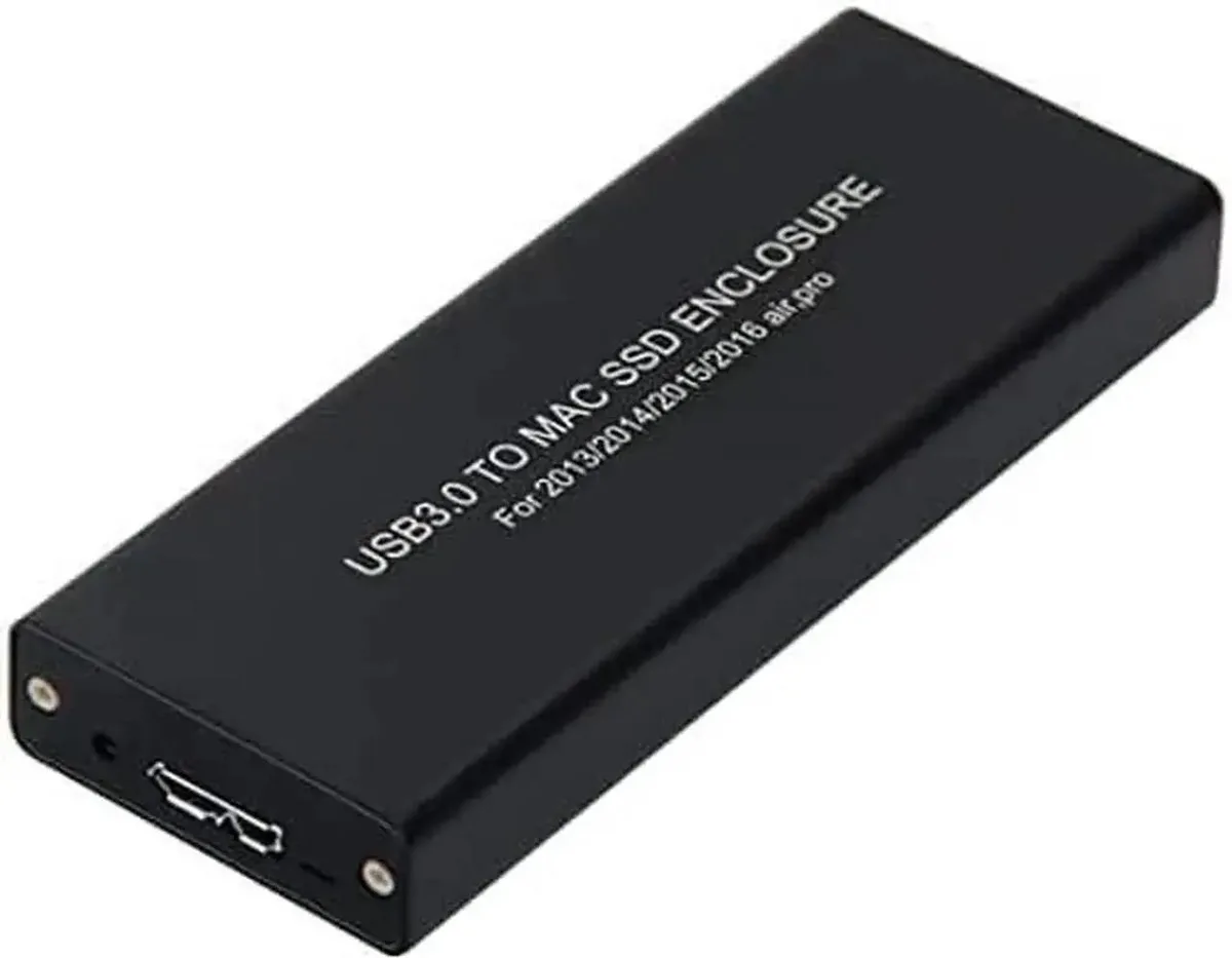 Vszerda Vszerda USB C 3.0 to 12+16Pin SSD Enclosure (Black) — preces foto