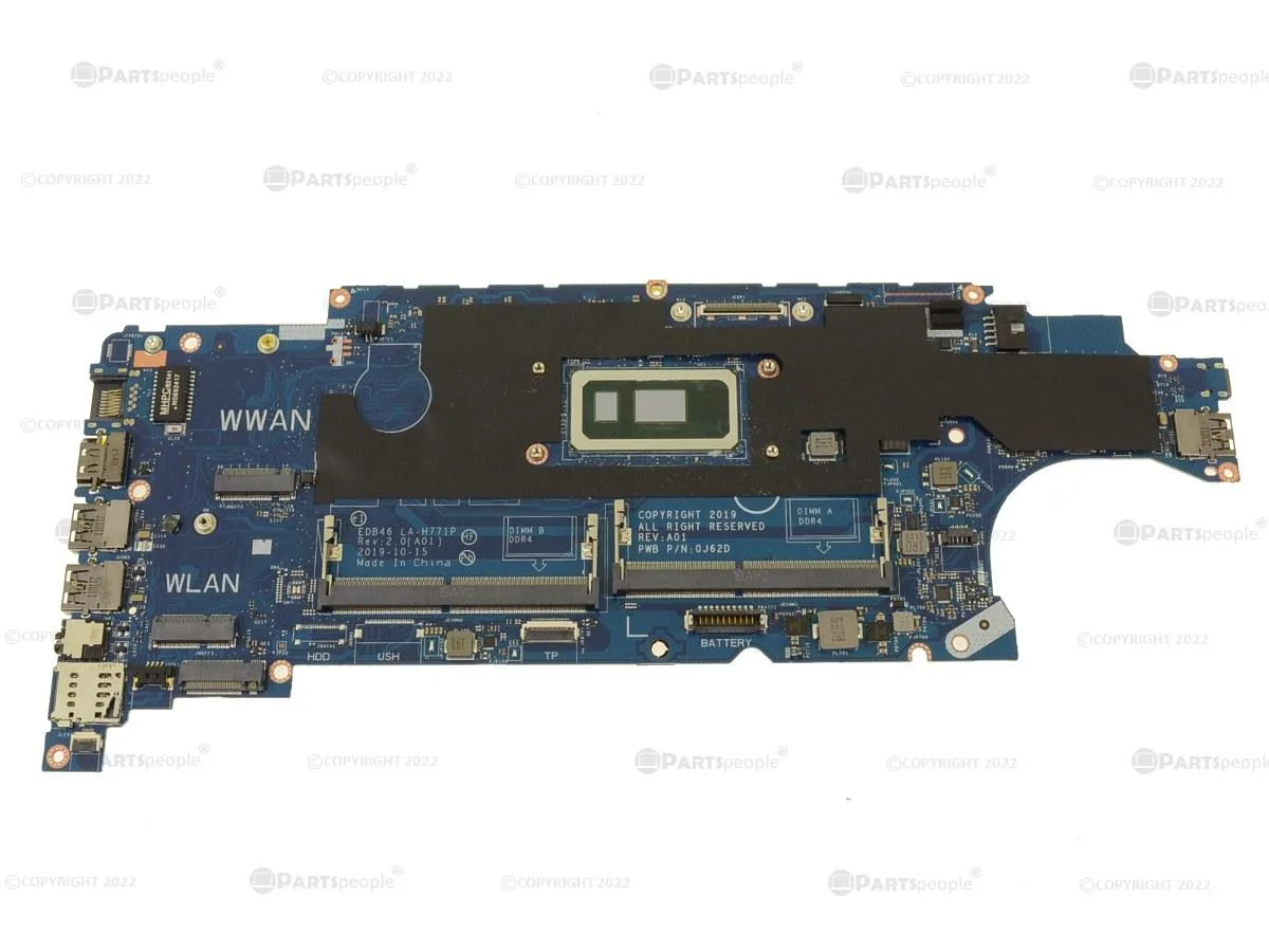 DELL DELL Latitude 5400 Chromebook Motherboard 59NR0 i5-8265U 1.6GHz — photo du produit