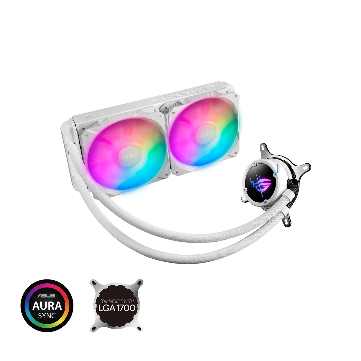 ASUS ASUS ROG STRIX LC II 240 ARGB WE liquid cooler — product photo