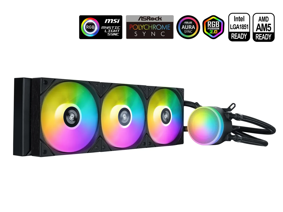 SAMA SAMA L60 360mm ARGB Liquid Cooler Black — product photo