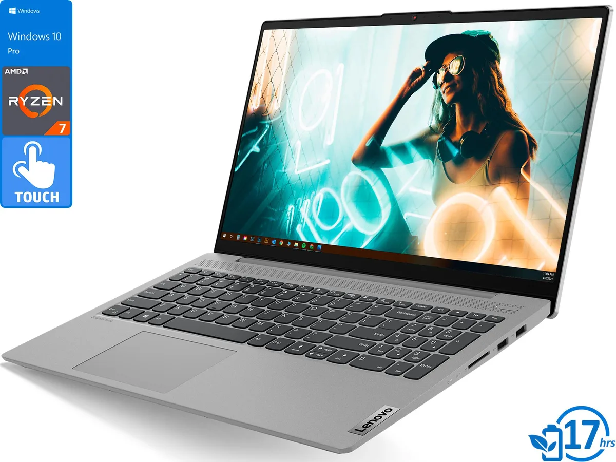 Lenovo Lenovo IdeaPad 5 laptop AMD Ryzen 7 4700U 8GB 512GB NVMe 15.6" Touch — product photo