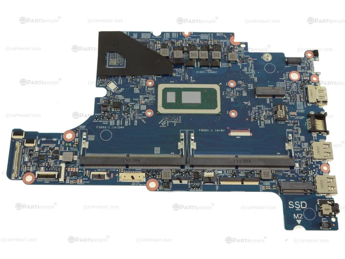 DELL DELL Inspiron 5584 Intel Motherboard Core i7-8565U 1.8GHz 6DHRW — photo du produit