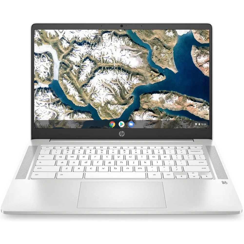 HP HP Chromebook 14a-na0020nr 14" 4GB 32GB eMMC Silver — produktfoto