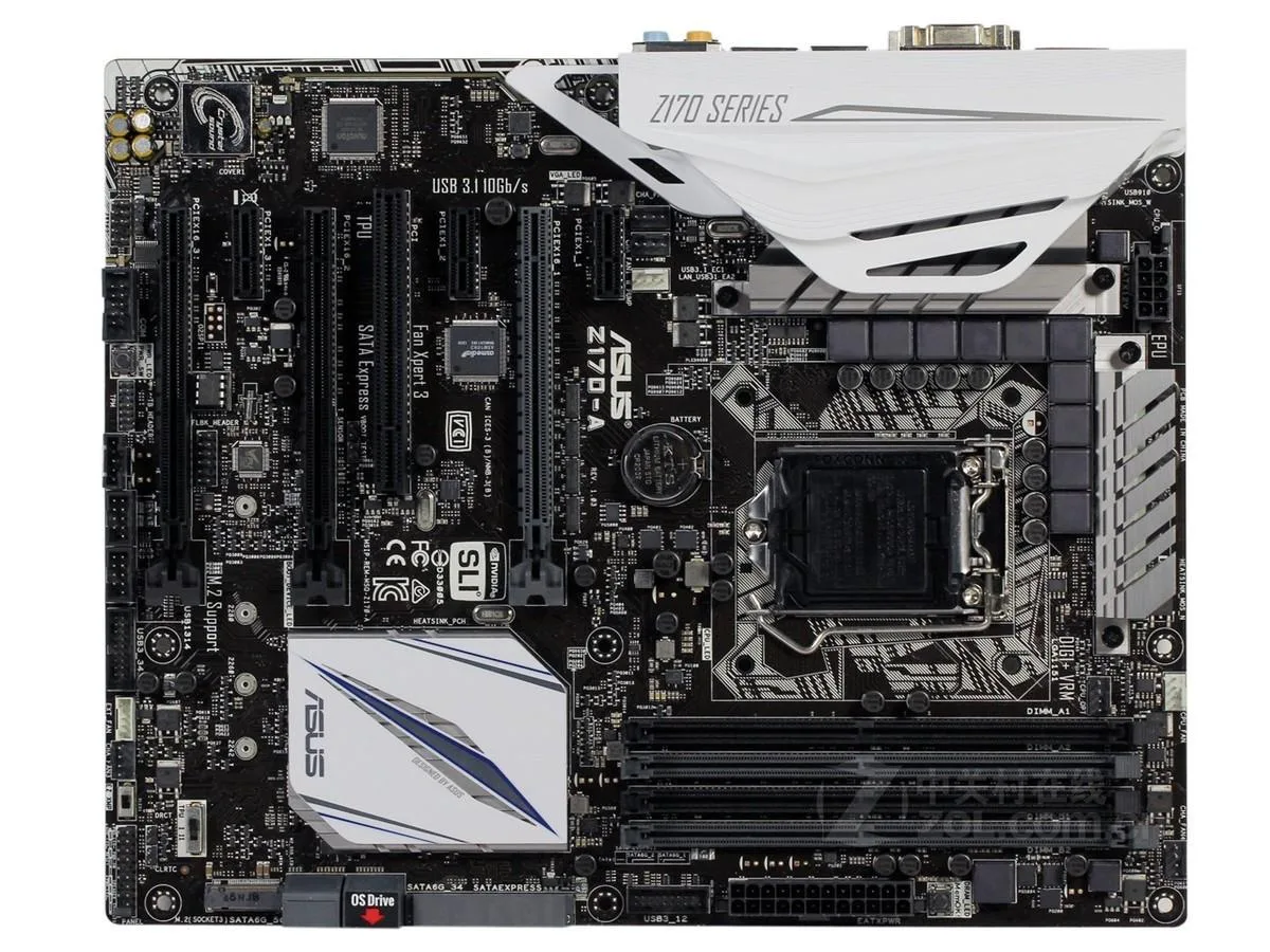 ASUS ASUS Z170-A Intel Z170 DDR4 64GB ATX Motherboard — product photo
