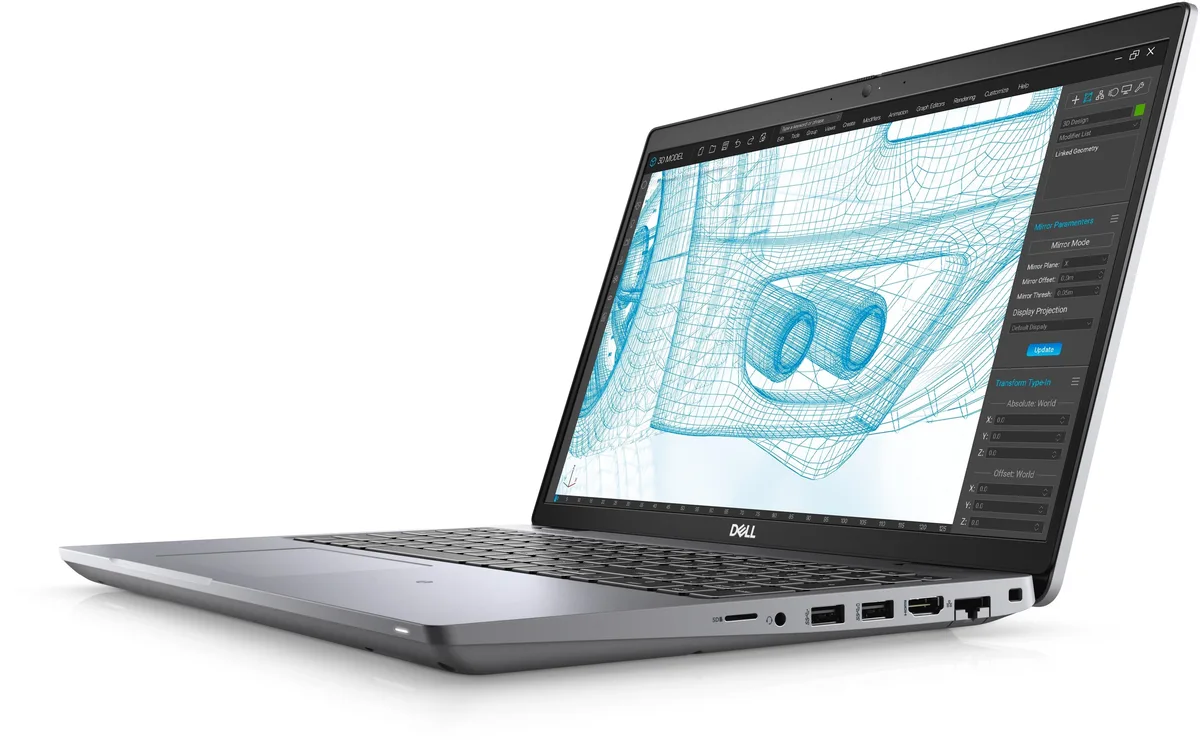 DELL DELL Precision 3561 laptop i7-11800H 32GB 512GB RTX T600 — product photo
