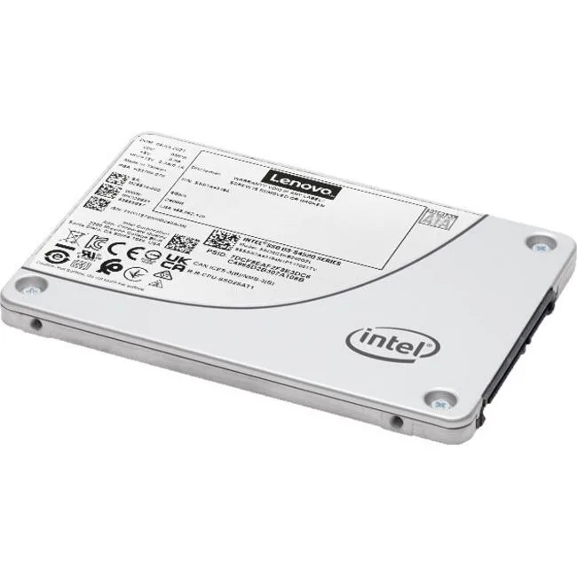 Lenovo 2.5 inch SATA enterprise SSD with silver label