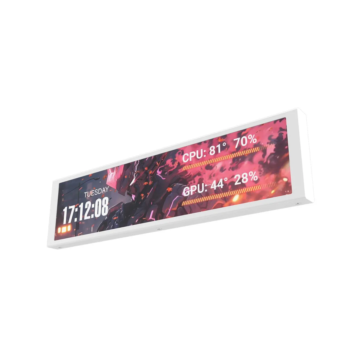 darkFlash darkFlash V92 9.2" IPS Secondary Display White — ürün fotoğrafı