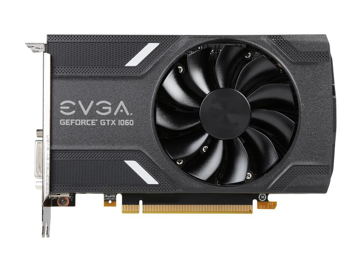 EVGA EVGA GeForce GTX 1060 6GB 06G-P4-6161-KR graphics card — toote foto