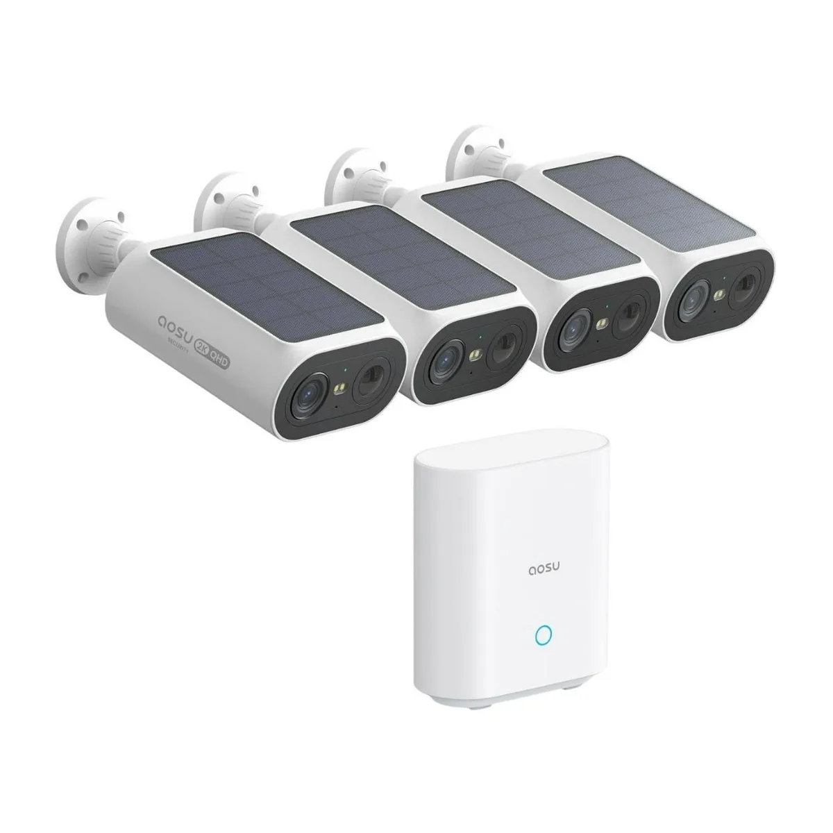 AOSU AOSU C8E-4H 2K 4-camera analog kit — preces foto