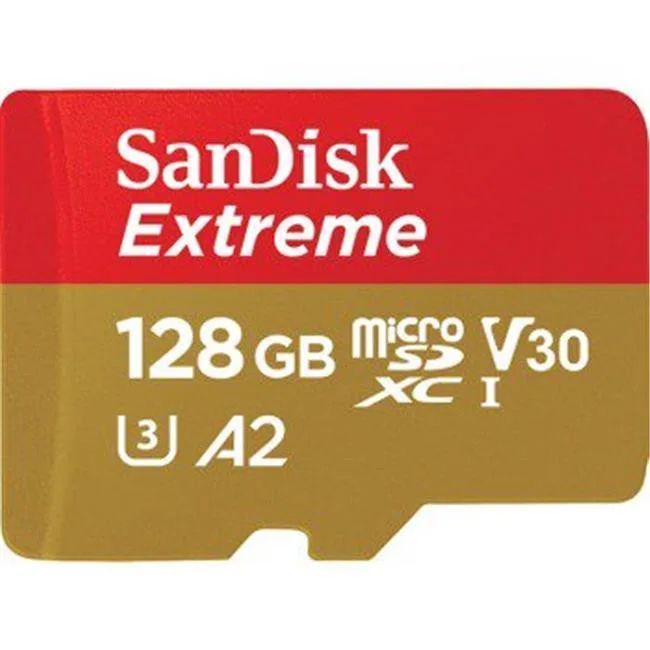 WDT WDT SanDisk Extreme microSDXC 128GB 160MB/s UHS-I U3 — foto produk