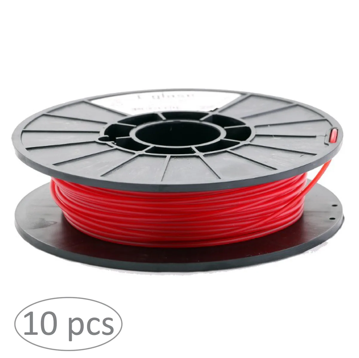 Taulman 3D Taulman 3D t-glase Filament 2.85mm Red 10 pack 3D Printers Accessories — 제품 사진