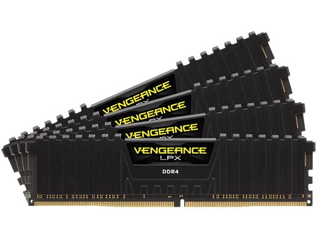 Corsair Corsair CMK64GX4M4B3200C16 Vengeance LPX 64GB (4 x 16GB) DDR4 3200 CL16 desktop RAM — photo du produit