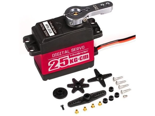LORDWORLD LORDWORLD HPS-2518MG 25KG.CM 7.4V IP67 180° Servo — foto produk