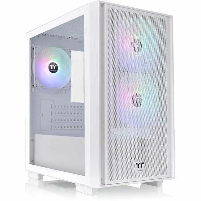 Thermaltake Thermaltake Versa H16 TG ARGB Snow Micro Tower PC Case CA-1Y8-00S6WN-01 — product photo